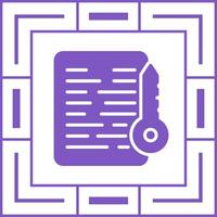 Document Access Vector Icon