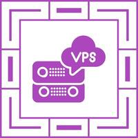 VPS Hosting Vector Icon