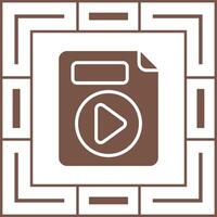 Video File Vector Icon