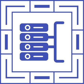 icono de vector de base de datos