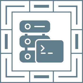 SSH Hosting Vector Icon