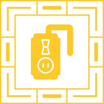 icono de vector de enchufe