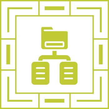 documento clasificación vector icono