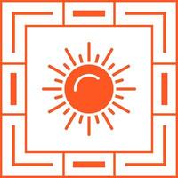 Sun Vector Icon