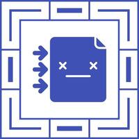 icono de vector de documento