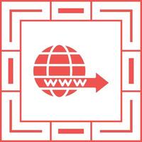 Domain Forwarding Vector Icon