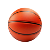 ai genererad basketboll boll png isolerat på transparent bakgrund