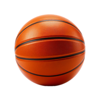 ai gerado basquetebol bola png isolado em transparente fundo