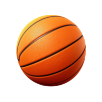 AI generated Basketball ball png isolated on transparent background