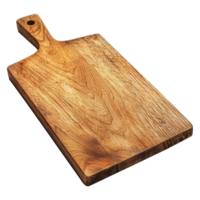 ai gegenereerd houten hakken bord geïsoleerd Aan transparant achtergrond PNG