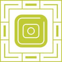 Record Square Vector Icon