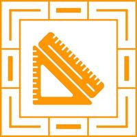 Ruler Vector Icon