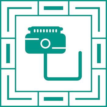 icono de vector de enchufe