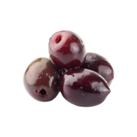AI generated Fresh olives isolated on transparent background png