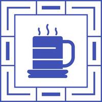 icono de vector de taza