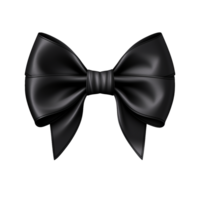 AI generated Bow tie ribbon png isolated on transparent background