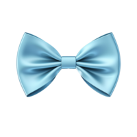 AI generated Bow tie ribbon png isolated on transparent background