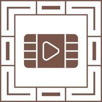 Multimedia Player Vector Icon