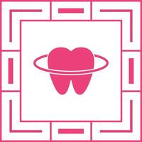 icono de vector de dientes