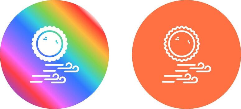 icono de vector de sol