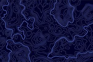 topográfico mapa resumen antecedentes vector