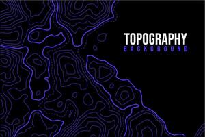 topográfico mapa resumen antecedentes vector