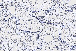 topográfico mapa resumen antecedentes vector