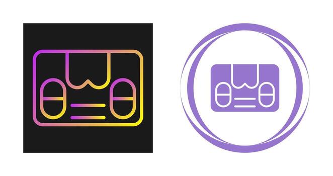 icono de vector de paquete