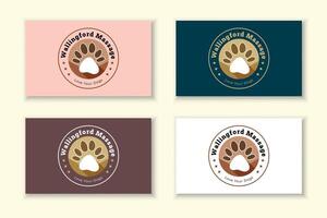 Pet logo dog Design Template Vector, Emblem, Design Concept, Creative Symbol, Icon vector