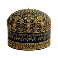 AI generated Beautiful islamic themed hat isolated on transparent background png