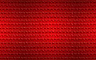Structured red perforated metal texture, aluminium grating, abstract metallic background, vector illustration
