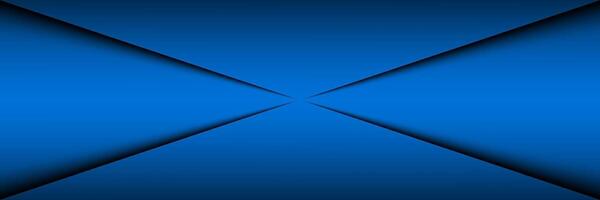 Blue abstract vector banner. Template for your header and presentation. Modern vector background