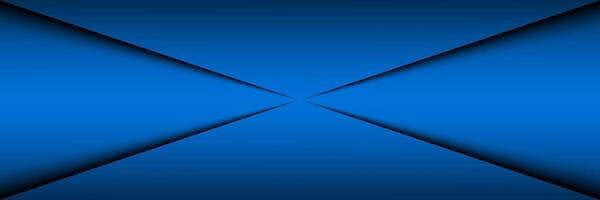 Blue abstract vector banner. Template for your header and presentation. Modern vector background