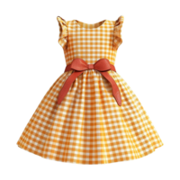 AI generated Kids dress isolated on transparent background png