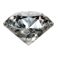 AI generated Beautiful diamond isolated on transparent background png