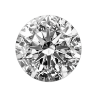 AI generated Beautiful diamond isolated on transparent background png