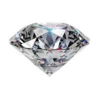ai generado hermosa diamante aislado en transparente antecedentes png
