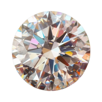 AI generated Beautiful diamond isolated on transparent background png