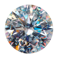 AI generated Beautiful diamond isolated on transparent background png