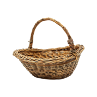AI generated Basket isolated on transparent background png