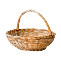 AI generated Basket isolated on transparent background png