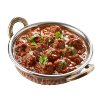 AI generated Vindaloo isolated on transparent background png