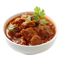 AI generated Vindaloo isolated on transparent background png