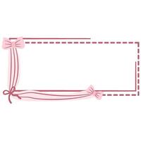 Reactangle frame illustration vector