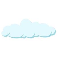 Anime cloud illustration vector