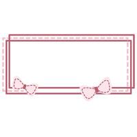 Reactangle frame illustration vector