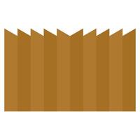 Wooden board illustration vector