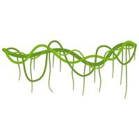 Lianas branch with vines vector