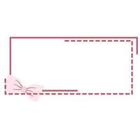 Reactangle frame illustration vector