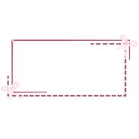 Reactangle frame illustration vector